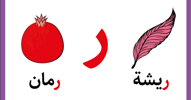 تعليم حرف الراء للأطفال في مرحلة التأسيس بطرق سهلة وممتعة